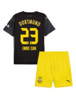 Otroške Nogometnih dresov Borussia Dortmund Emre Can #23 Gostujoči 2024-25 Kratki rokavi (+ hlače)